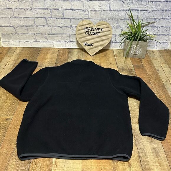 Everlane the renew fleece pullover Navy large - Picture 5 of 13